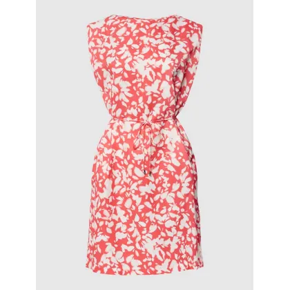 Zdjęcie Sukienka o długości do kolan z mieszanki wiskozy i lnu