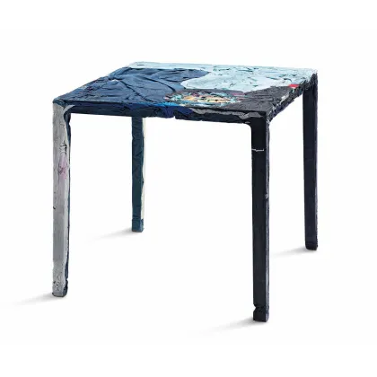 Zdjęcie Włoski kwadratowy stół z tkaniny Rememberme Bistrot