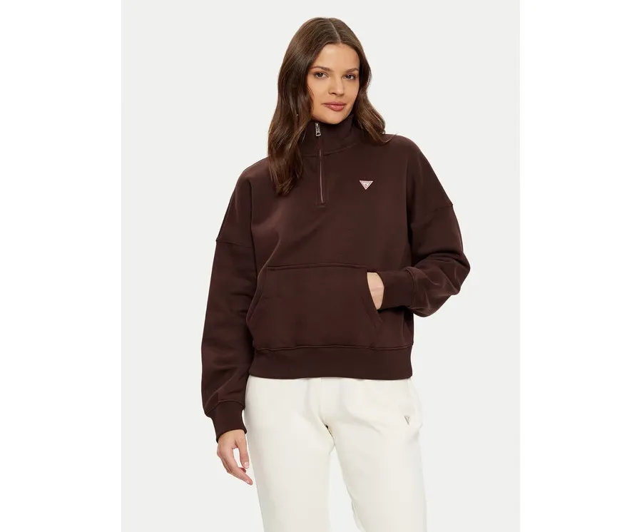 obrazek 1 Guess Bluza W4BQ15 KC811 Brązowy Regular Fit