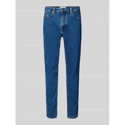 Zdjęcie Jeansy o kroju tapered fit z 5 kieszeniami model ‘AARJO TARPA’