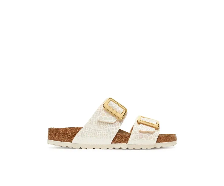 obrazek 1 Birkenstock Klapki Sydney Cushion Buckle 1030258 Écru