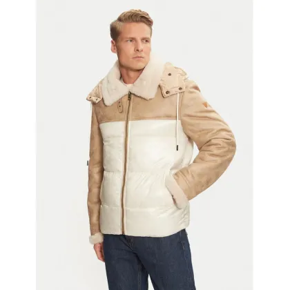 Zdjęcie Guess Kurtka zimowa M4BL37 WGJL0 Beżowy Regular Fit