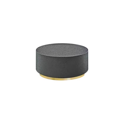 Zdjęcie Elegancki stolik z mosiężną, polerowaną podstawą - Gansk