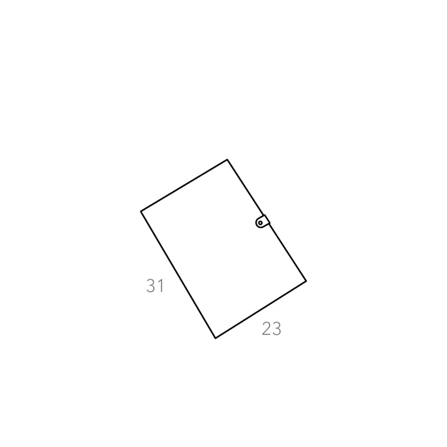 obrazek 4 Skórzana teczka A4 23х31 cm w kolorze popielatego różu