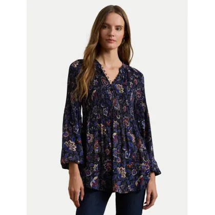 Zdjęcie LAUREN RALPH LAUREN Bluzka 200957047 Granatowy Regular Fit