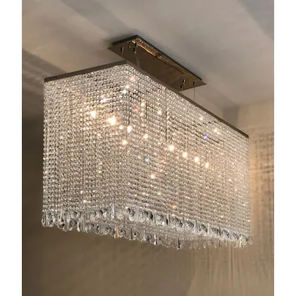 Zdjęcie Pionierski kryształowy żyrandol z kolekcji Denver