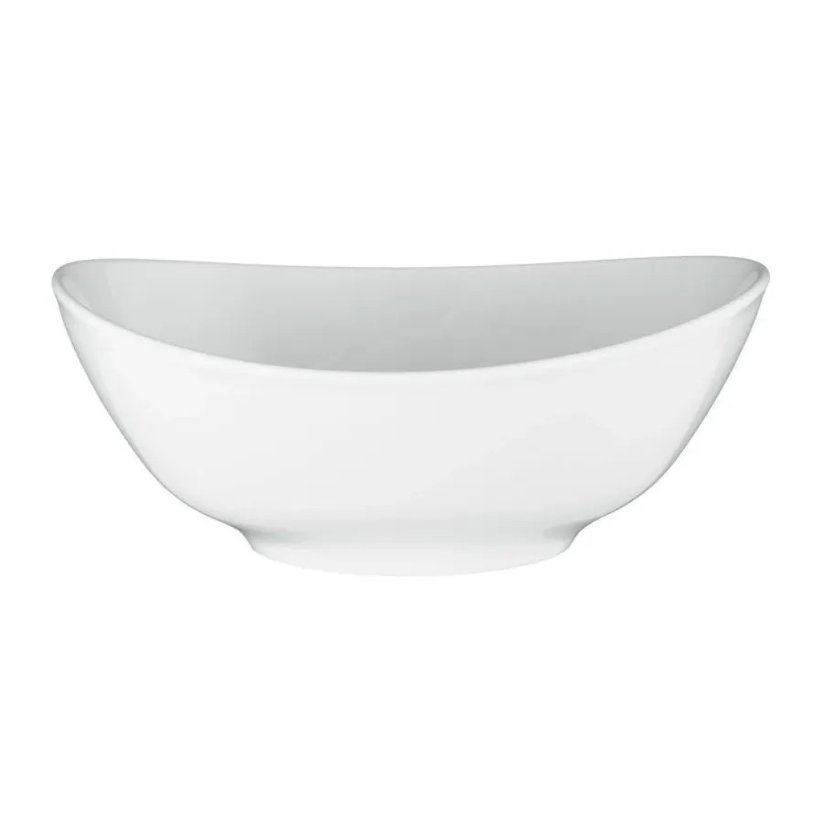 obrazek 1 Porcelanowa owalna miska 21 cm o nowoczesnym wzornictwie - Seltmann Weiden