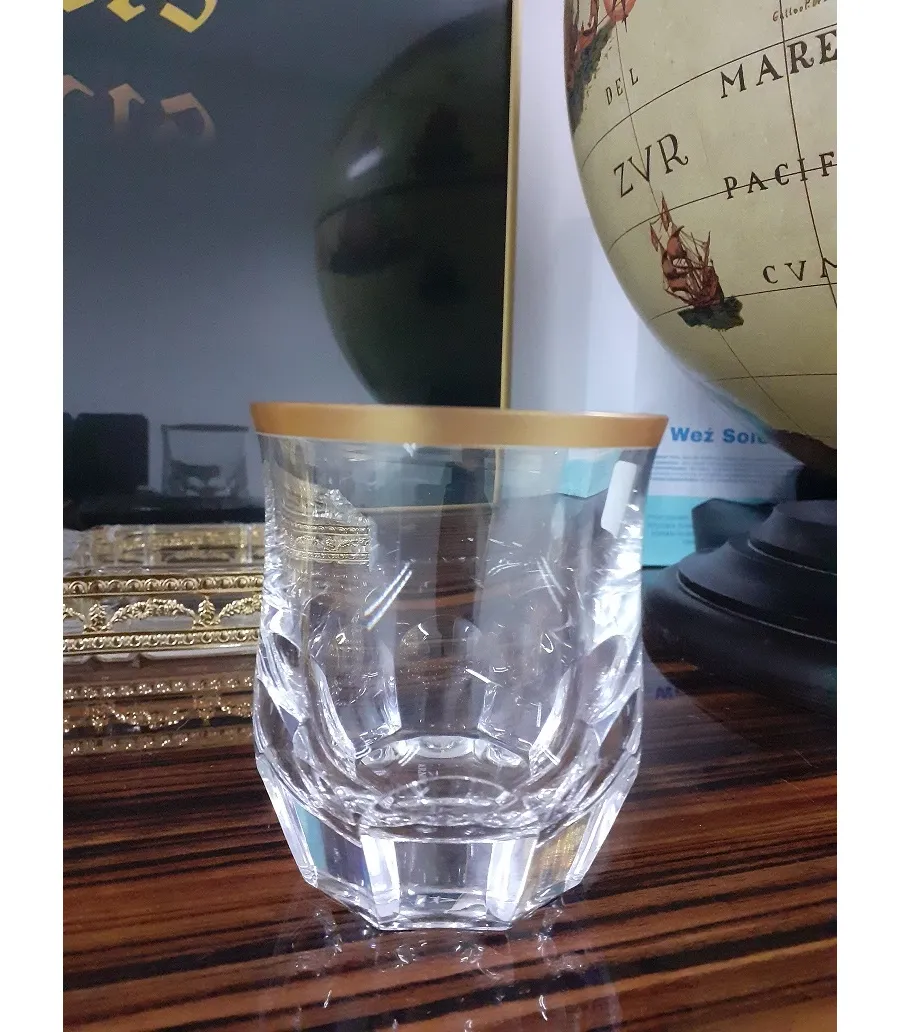 obrazek 1 Szklanka do whisky z kolekcji Palais Gold - 260 ml