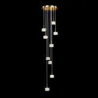 Zdjęcie Elegancka lampa sufitowa - szkło murano wykonane ręcznie prosto z Włoch