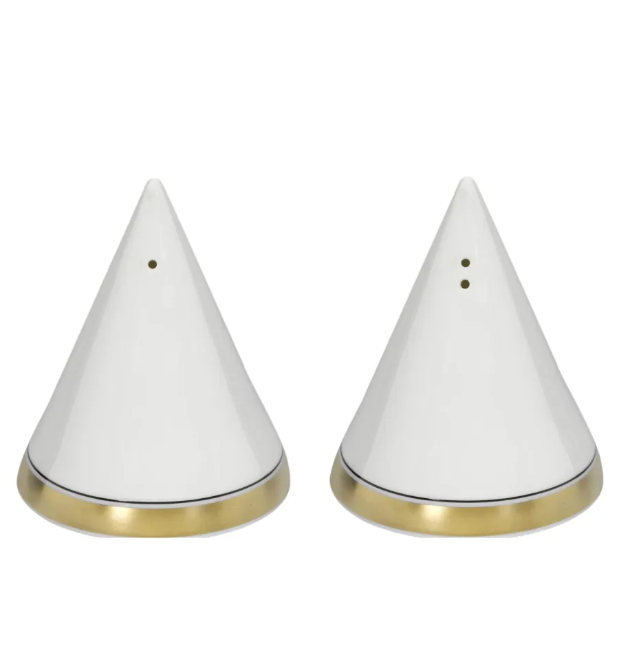 picture 1 Classic set - salt and pepper shaker from the Domo Gold collection - Vista Alegre