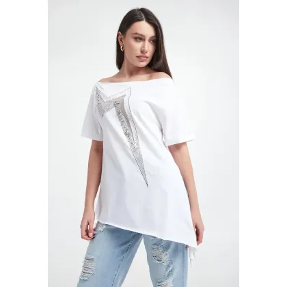 Zdjęcie T-shirt damski Sumo PINKO Pinko