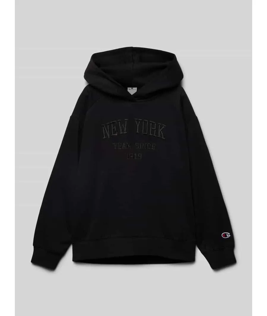 obrazek 1 Bluza z kapturem z wyhaftowanym logo