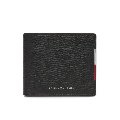 Zdjęcie Tommy Hilfiger Portfel męski Central Cc Flap And Coin AM0AM13515 Czarny