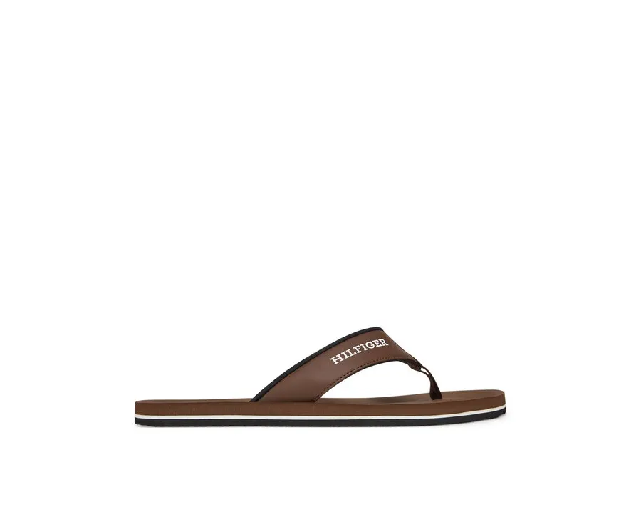 obrazek 1 Tommy Hilfiger Japonki Padded Comfort Hilfiger B Sandal FM0FM05440 Brązowy