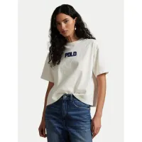 Zdjęcie Polo Ralph Lauren T-Shirt 211965119001 Écru Oversize