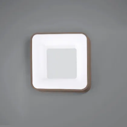 Zdjęcie Włoski plafon Inner S z aluminium i akrylu w piaskowym kolorze