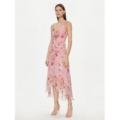 Zdjęcie Nissa Sukienka letnia RC14708 Różowy Regular Fit
