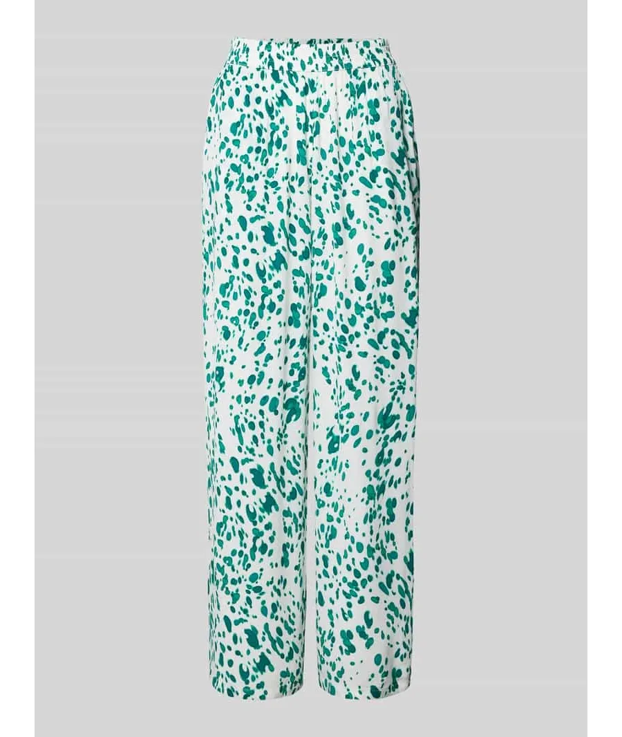 obrazek 1 Spódnica midi z wiskozy z elastycznym pasem model ‘Fluid’