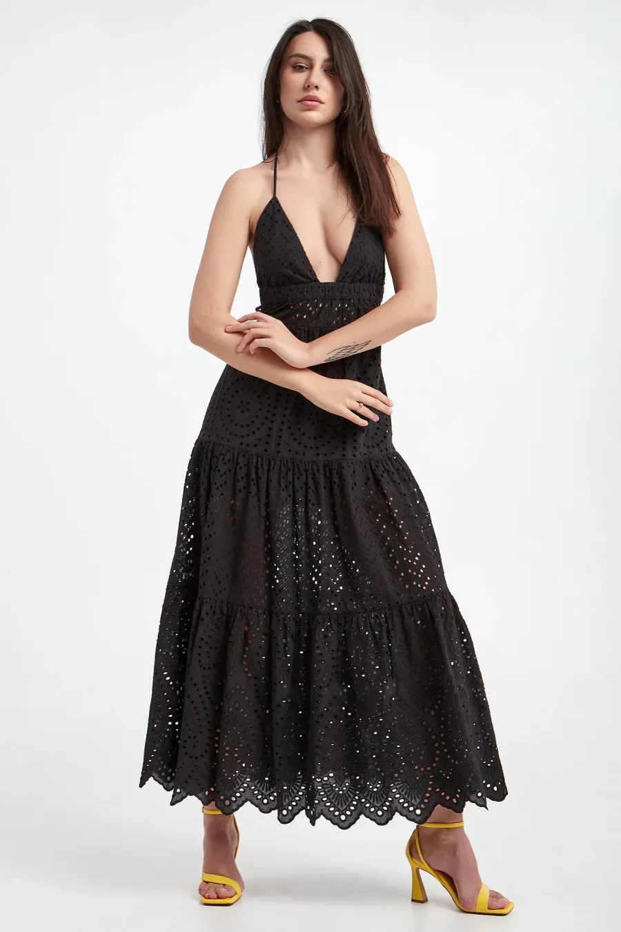 obrazek 1 Sukienka ażurowa PATRIZIA PEPE Patrizia Pepe