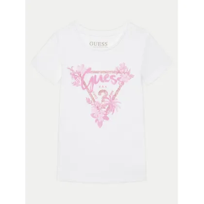 Zdjęcie Guess T-Shirt K5GI14K6YW4 Biały Regular Fit