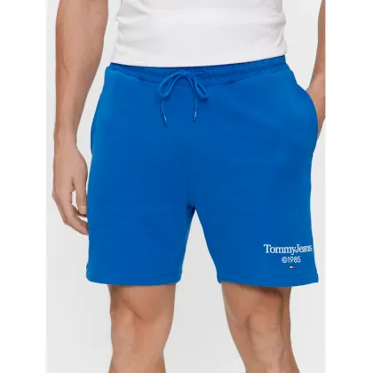 Zdjęcie Tommy Jeans Szorty sportowe Tjm Entry Graphic DM0DM19153 Niebieski Regular Fit
