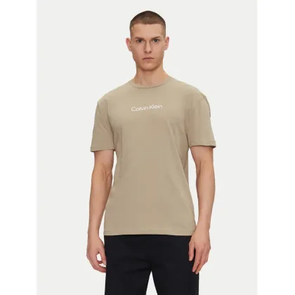 Zdjęcie Calvin Klein T-Shirt Hero K10K111346 Beżowy Regular Fit