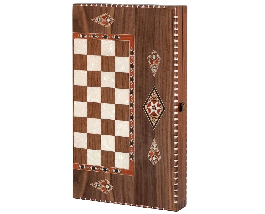 obrazek 1 Osobliwy pakiet drewniany do gry w tryktraka - Helena Woodart