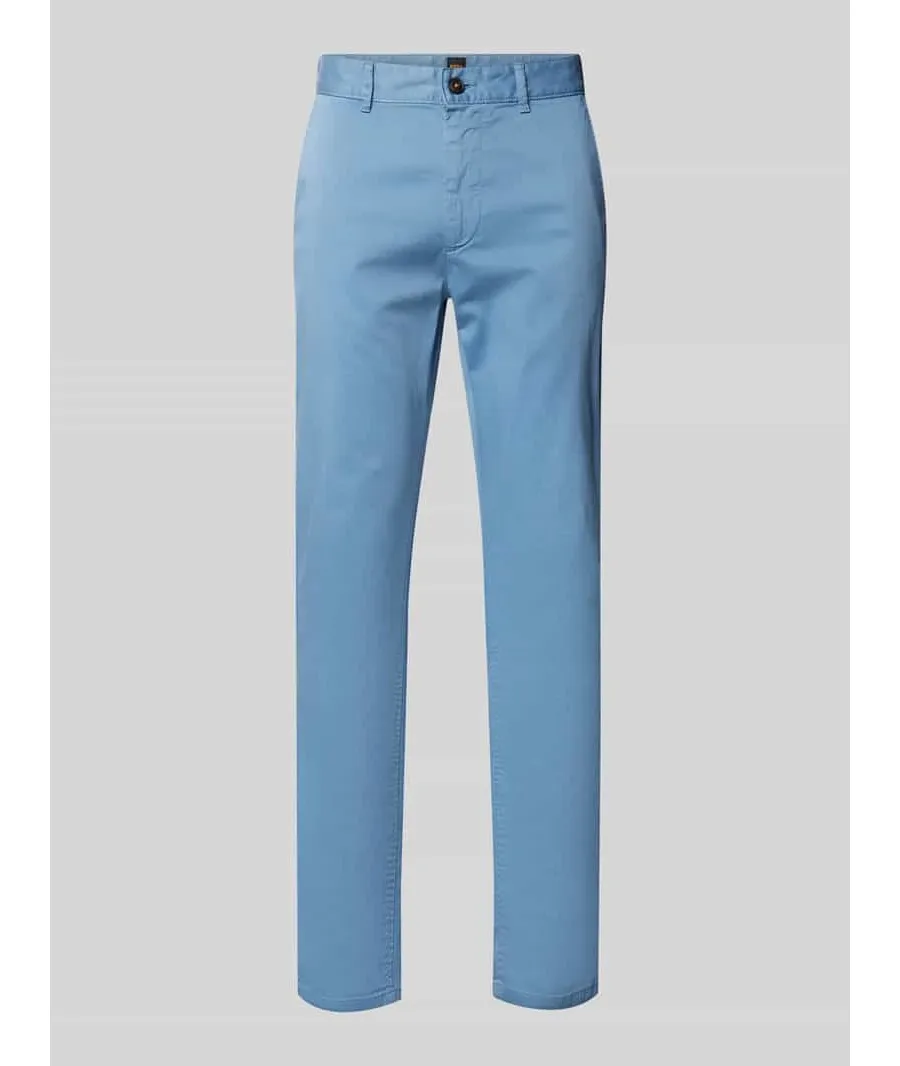 obrazek 1 Chinosy o kroju slim fit z bocznymi, wpuszczanymi kieszeniami