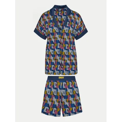 Zdjęcie DKNY Piżama YI80014 Kolorowy Regular Fit