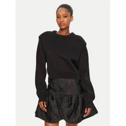 Zdjęcie ROTATE Sweter 114035100 Czarny Regular Fit