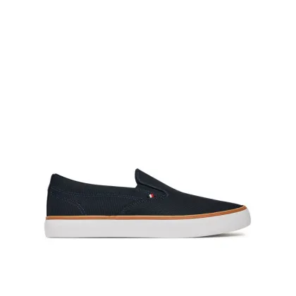 Zdjęcie Tommy Hilfiger Tenisówki Th Hi Vulc Core Low Ii Slipon FM0FM05514 Granatowy
