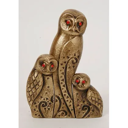 Zdjęcie Elegancka figura Trzy Sowy