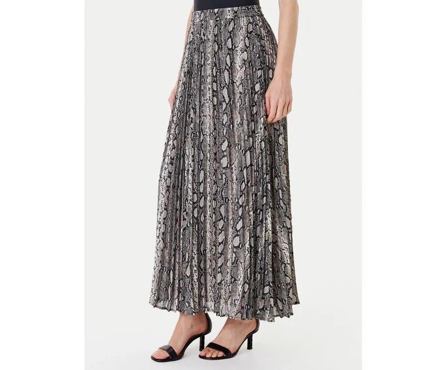 obrazek 1 MICHAEL Michael Kors Spódnica plisowana MT570J5ABE Beżowy Regular Fit