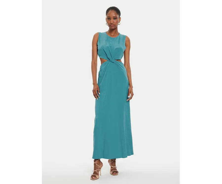 obrazek 1 ViCOLO Sukienka letnia Abito TB2469 Błękitny Regular Fit