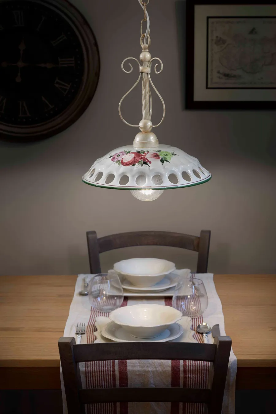 obrazek 2 Klasyczna lampa wisząca Napoli