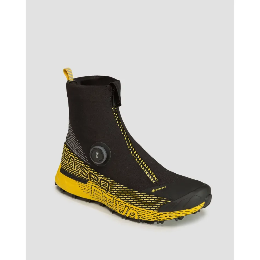 obrazek 1 Czarno-żółte Buty Trailowe Z Ocieplaczem Męskie La Sportiva Cyklon Cross Gtx