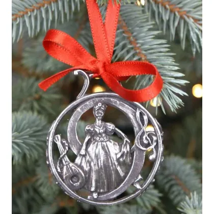 Zdjęcie Artystyczna ozdoba świąteczna w postaci zawieszki na choinkę