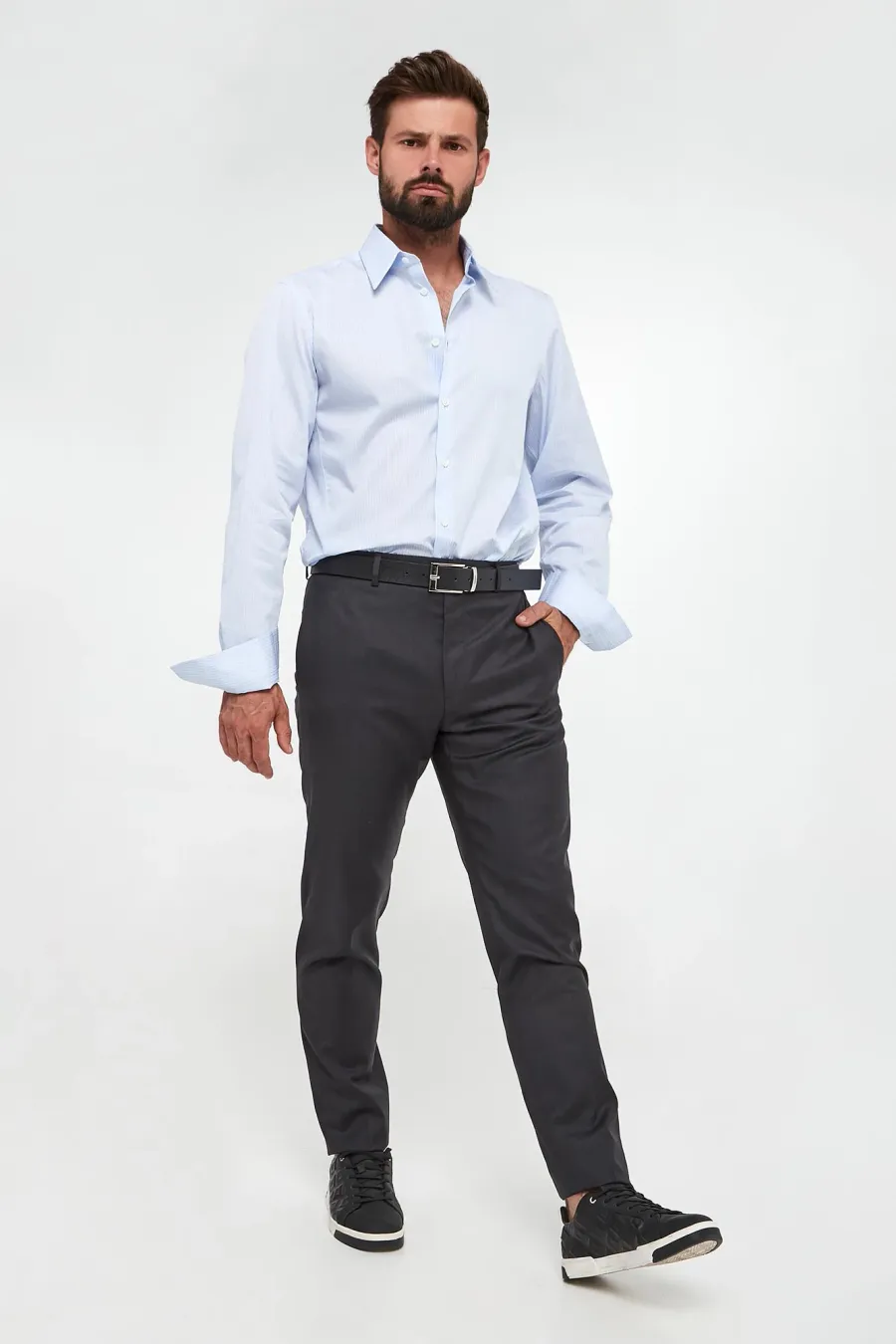 obrazek 1 Spodnie męskie wełniane LANVIN Lanvin