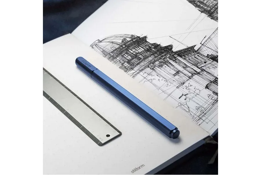 obrazek 2 Niebieski długopis żelowy ARC z aluminium