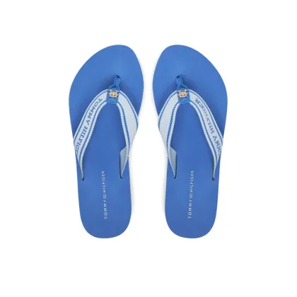 Zdjęcie Tommy Hilfiger Japonki Hilfiger Webbing Beach Sandal FW0FW08515 Niebieski