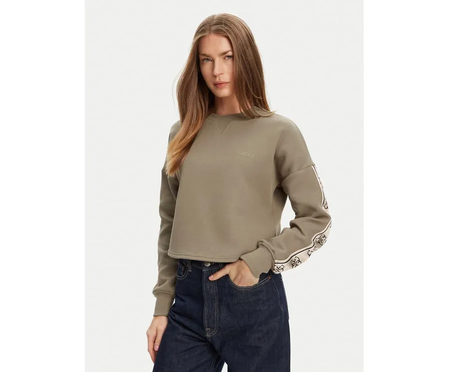 obrazek 1 Guess Bluza V3BQ16 KB3P2 Brązowy Regular Fit