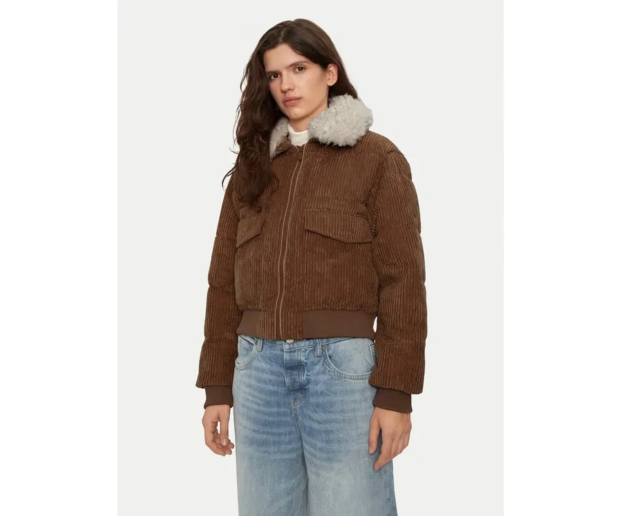 obrazek 1 Save The Duck Kurtka bomber D32011W VELY19 Brązowy Regular Fit
