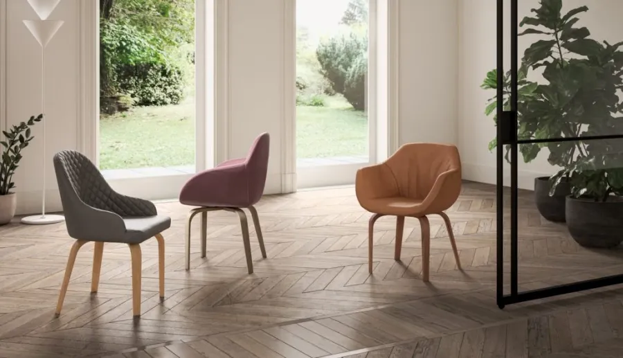 obrazek 3 Ekskluzywny, designerski, obracany włoski fotel od Ozzio, pasuje do salonu w różnym stylu