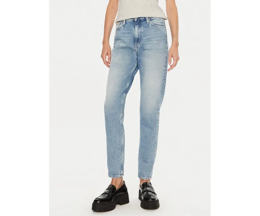 obrazek 1 Calvin Klein Jeans Jeansy J20J224036 Niebieski Mom Fit