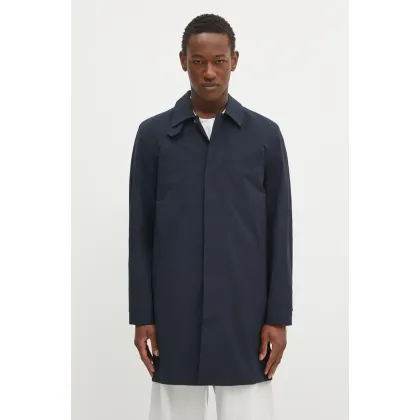 Zdjęcie Samsoe Samsoe płaszcz SABO męski kolor granatowy przejściowy M24300004