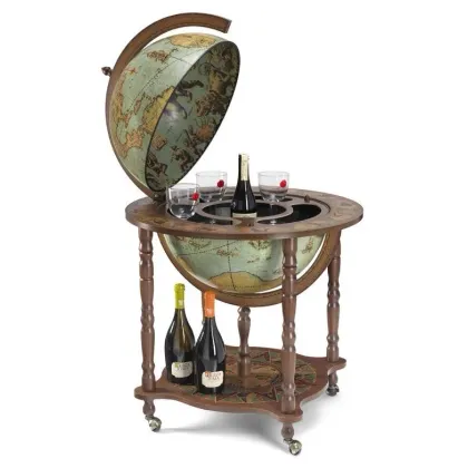 Zdjęcie Ręcznie wykonany globobarek Dedalo Laguna jako wyposażenie domowe