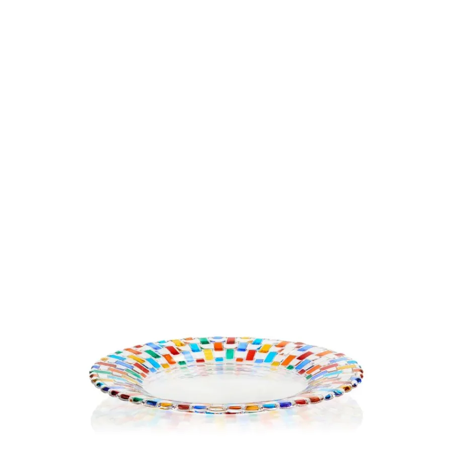 obrazek 1 Kolorowy talerz ze szkła murano (23 cm)