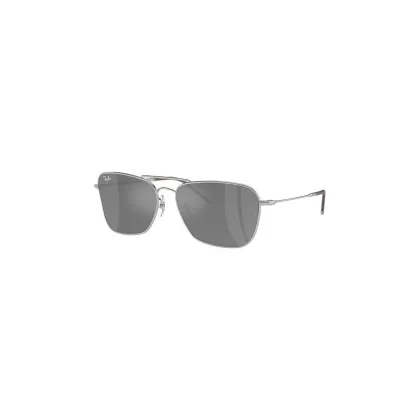 Zdjęcie Ray-Ban okulary przeciwsłoneczne CARAVAN REVERSE kolor srebrny 0RBR0102S