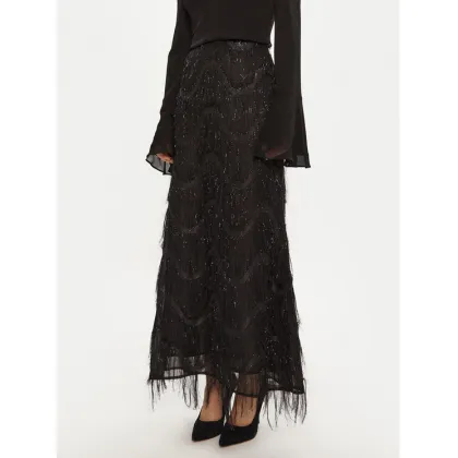 Zdjęcie Bruuns Bazaar Spódnica maxi Ajwa BBW4196 Czarny Regular Fit