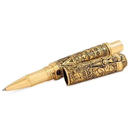 Zdjęcie Rollerball Pen Bronze Mayan Calendar Montegrappa